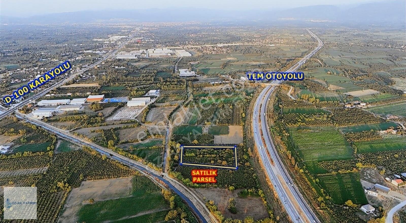 !!!çok Çok Acill!!! Sanayi Alanı İmarlı Otoban Cepheli Arsa