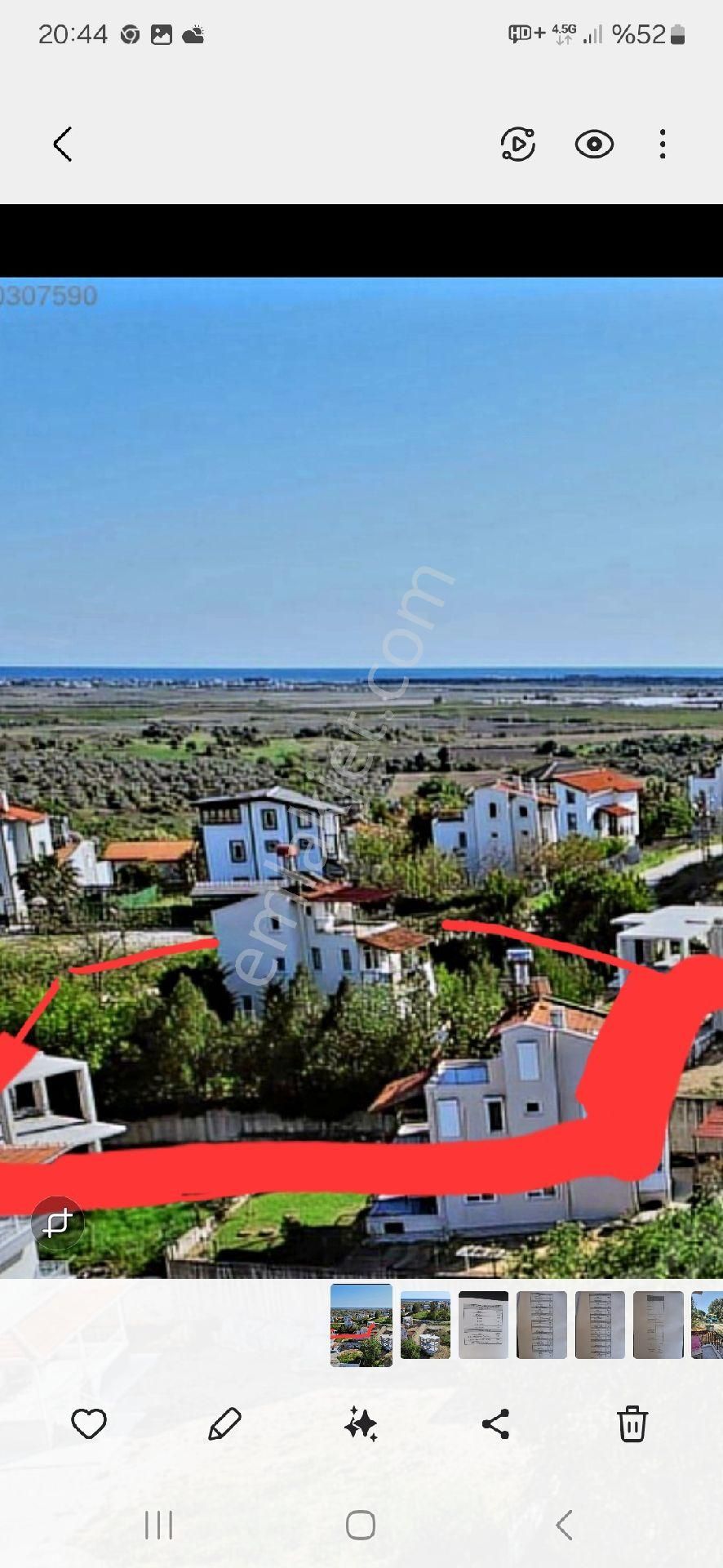 Karadayı 745 M2 Müstakil Bahçeli Tripleks Villa