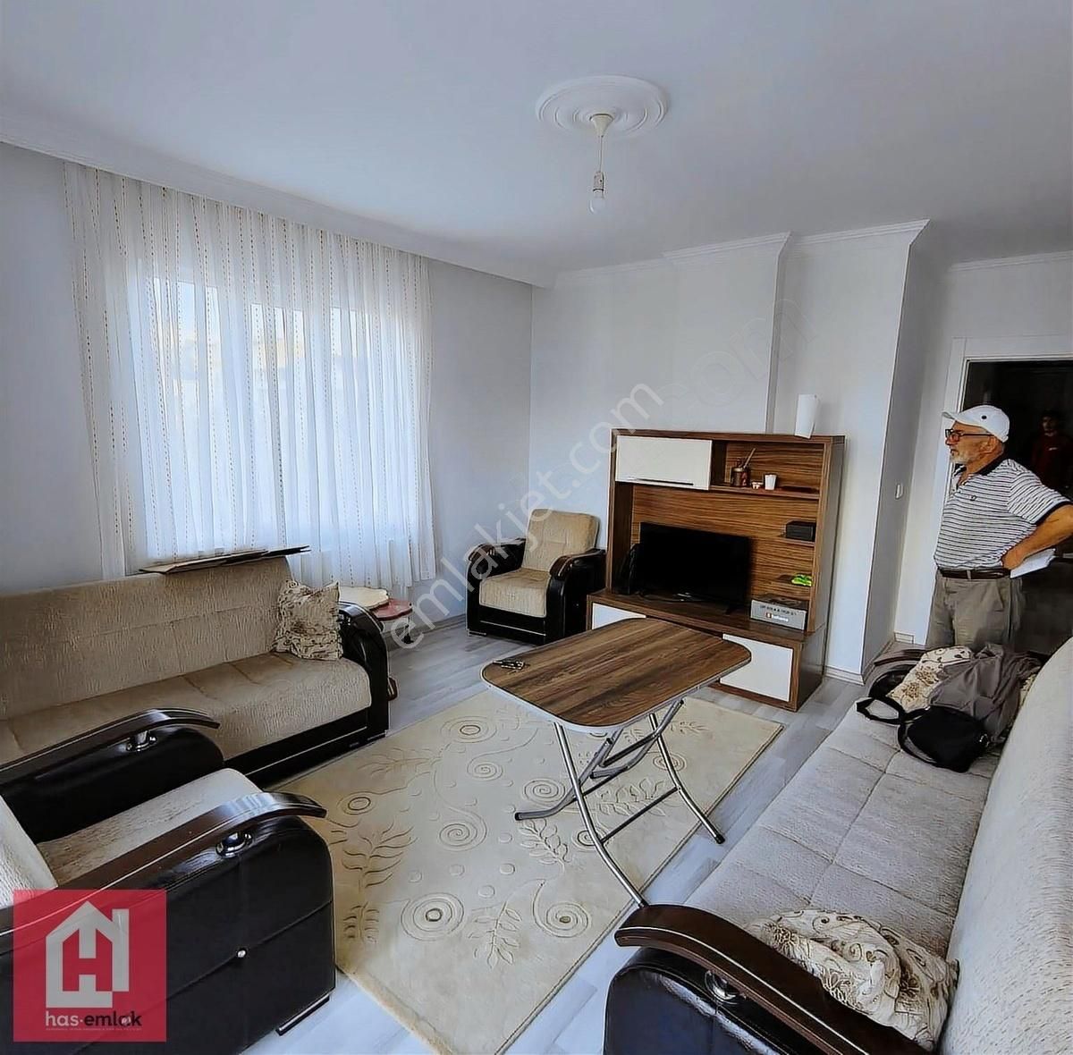 2+0 Ayrı Mutfaklı Eşyalı Kiralık Daire