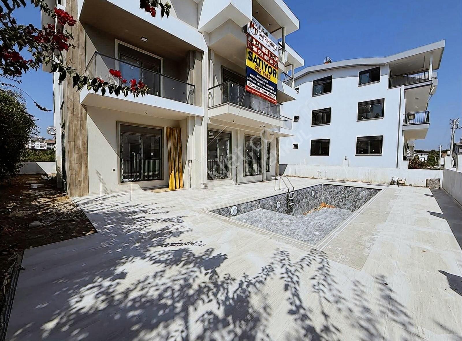 Manavgat Ilıcada Ultralüks Sıfır 1+1 Havuzlu Daire - Görsel 9