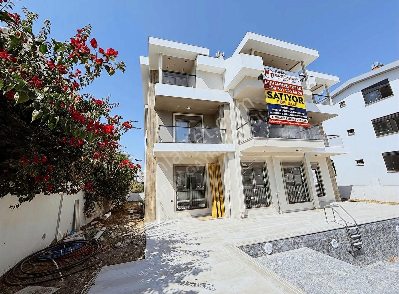 Manavgat Ilıcada Ultralüks Sıfır 1+1 Havuzlu Daire - Görsel 6