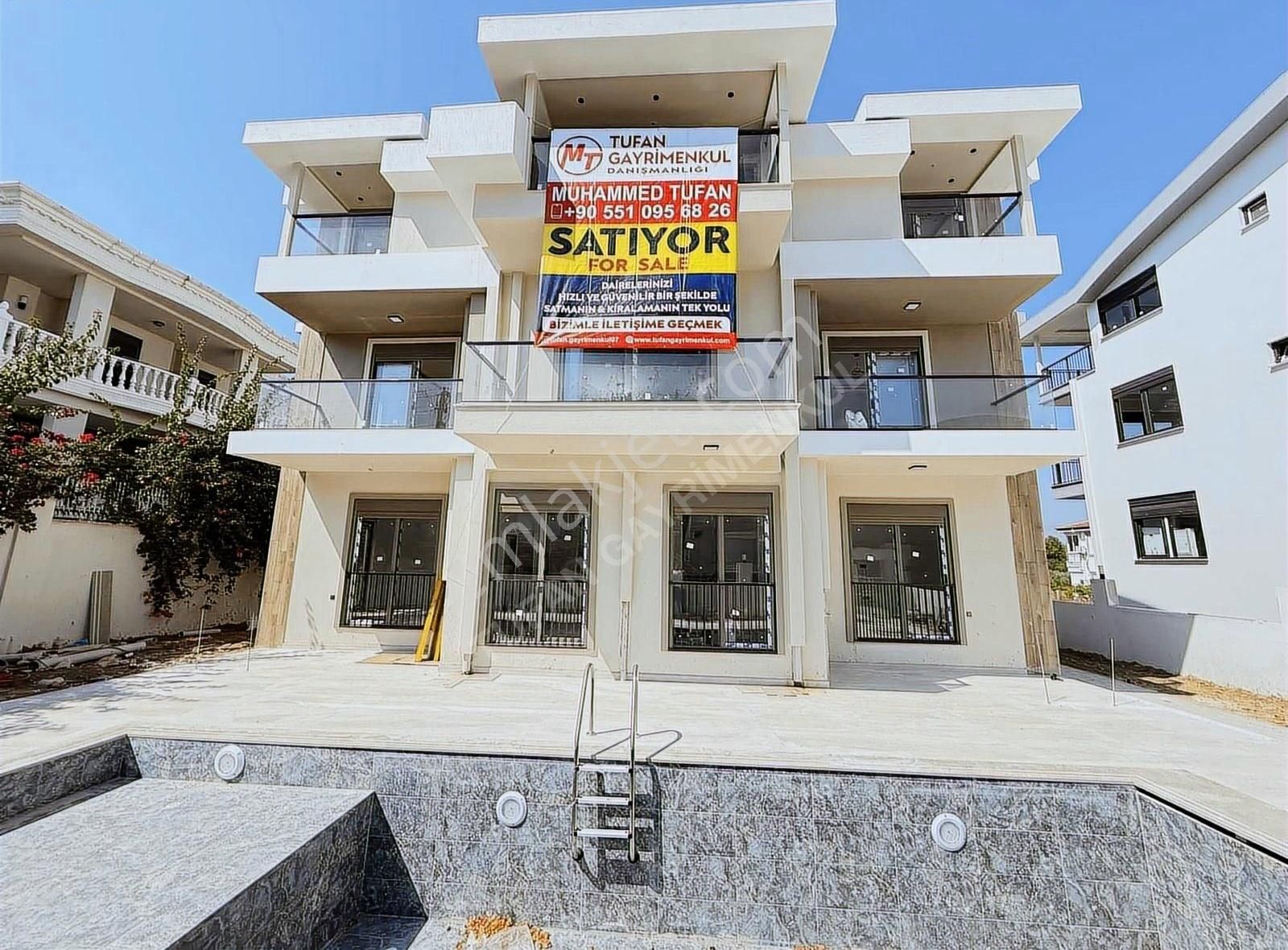 Manavgat Ilıcada Ultralüks Sıfır 1+1 Havuzlu Daire - Görsel 7