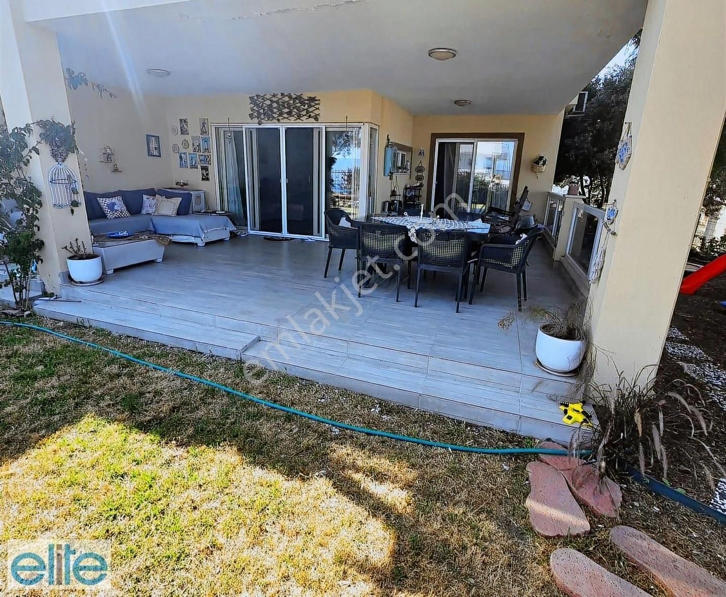 Muğla Bodrum Milas Adabükü Full Deniz Manzaralı Büyük Bahçe Katı - Görsel 8