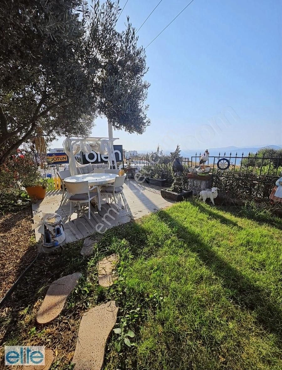 Muğla Bodrum Milas Adabükü Full Deniz Manzaralı Büyük Bahçe Katı - Görsel 4