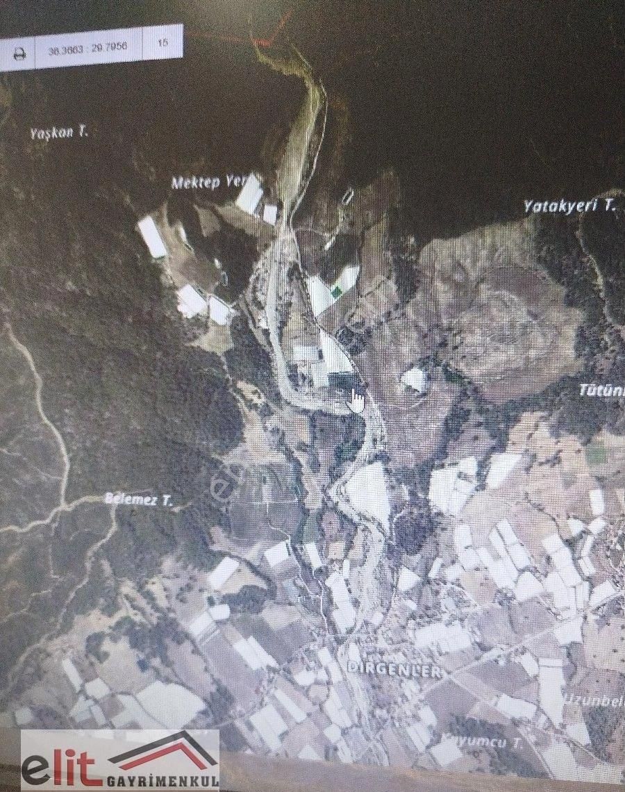 Antalya Kaş Dirgenler Mevkide Satılık Tarla Tamamı 8196metre Kare - Görsel 3