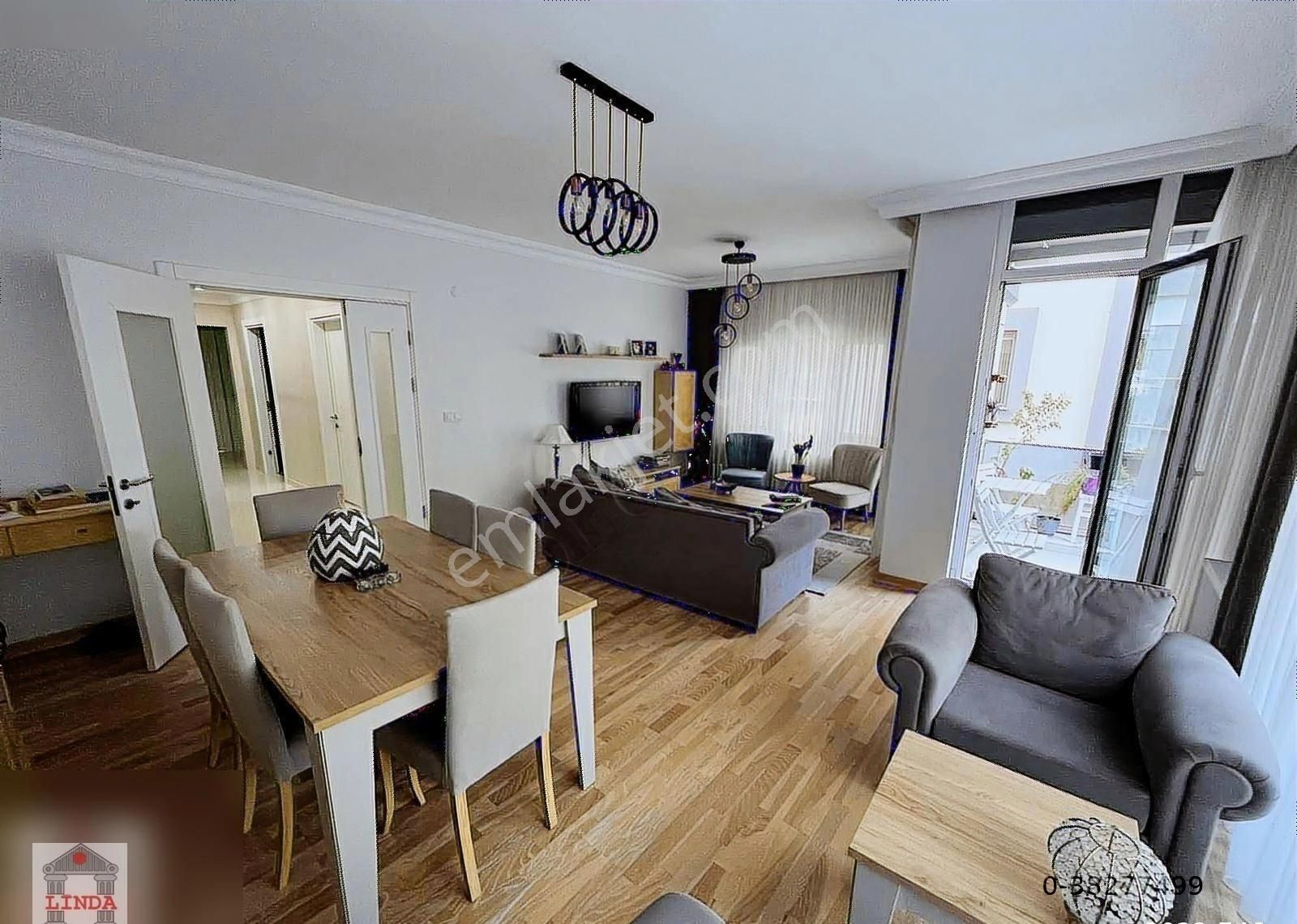 Linda Emlak'tan Yeşilyurt'ta 3+1 130 M2 Net Yeni Lüx Ara Kat