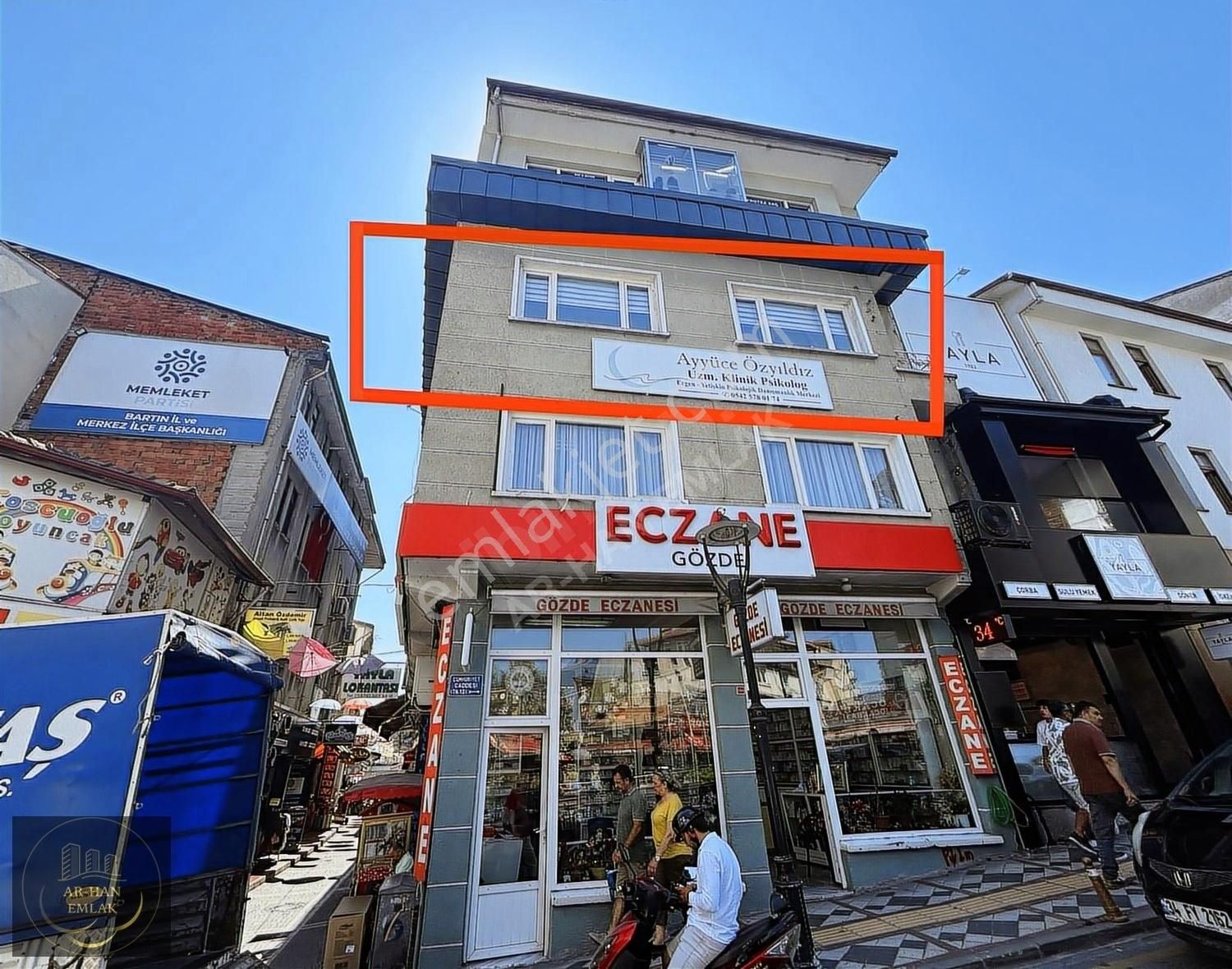 Ar-han Emlaktan İşlek Cadde Yukarı Çarşıda Kiralık 60 M² Ofis!