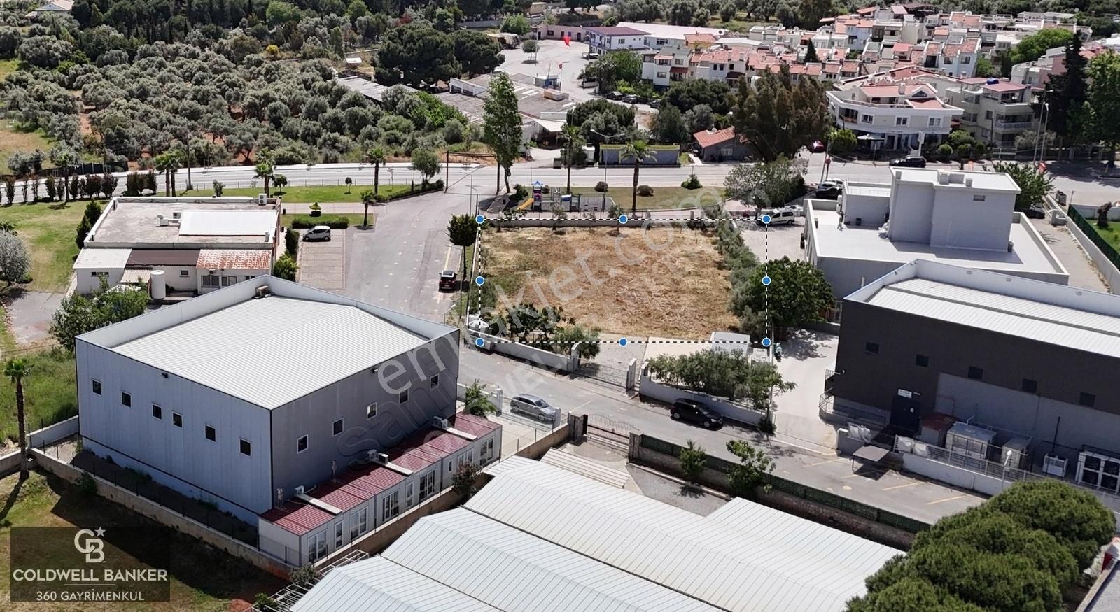 Güzelbahçe Bölgesinde Köşe Konumda Kiralık 1519 M² Ticari Arsa - Görsel 2