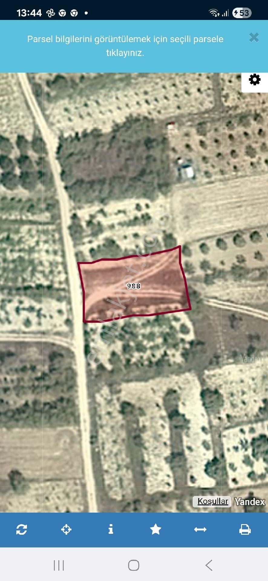 Seydişehir Akçalar Da 725 M2 Satılık Bahçe
