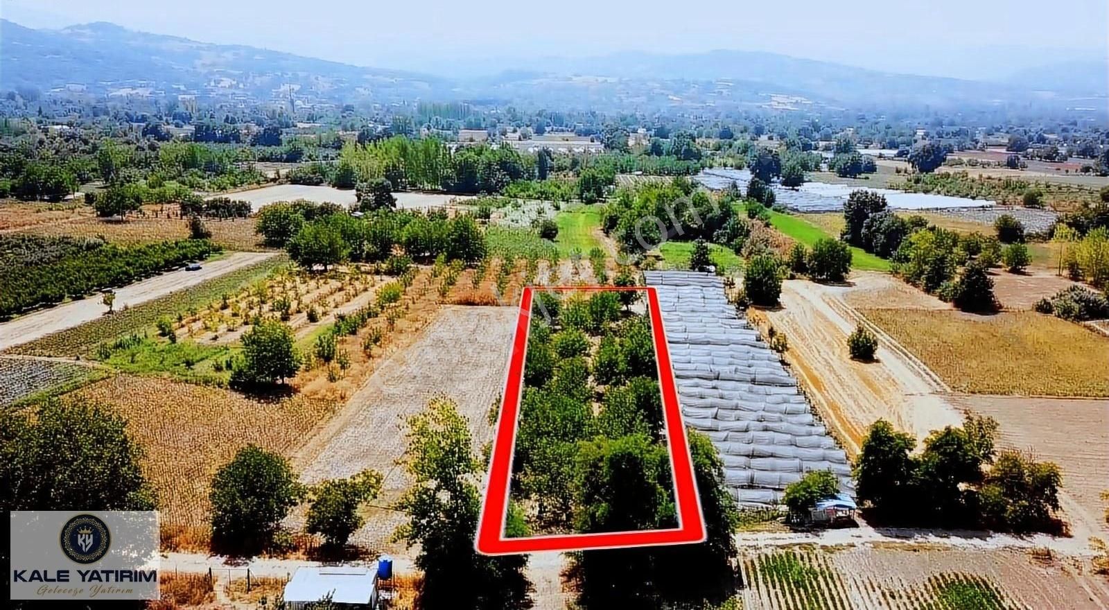 Kaleden İnegöl Küçükyenice'de Yol Cepheli 2.563m² Ceviz Bahçesi