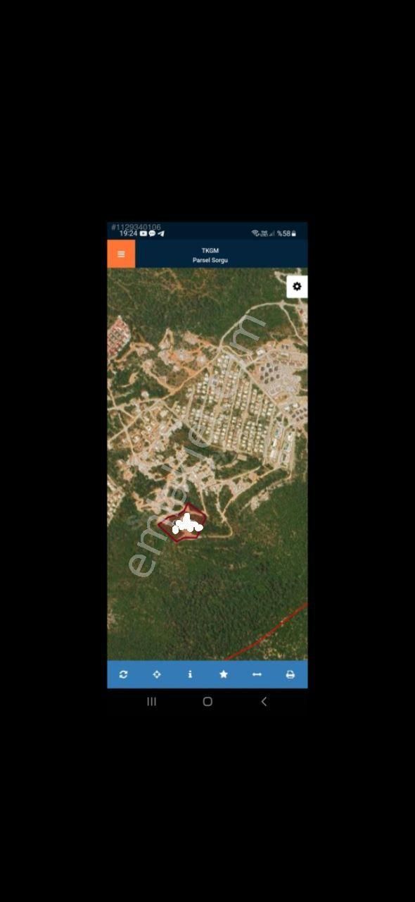 Akbükte Panoramik Deniz Manzaralı Villa Arsası - Görsel 3