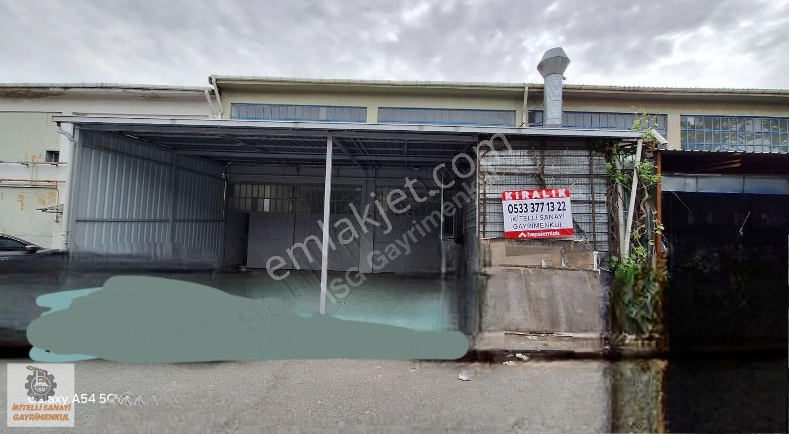 İosb.tümsan 1 Sanayi'de 300m2 ,100m2 Sundurma Kiralık İşyeri