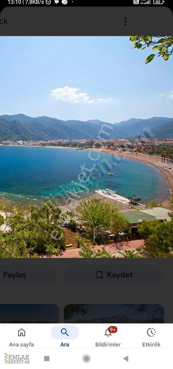 Bozburun Arık Yerinde Satılık Yola Cepheli Tarla. - Görsel 2