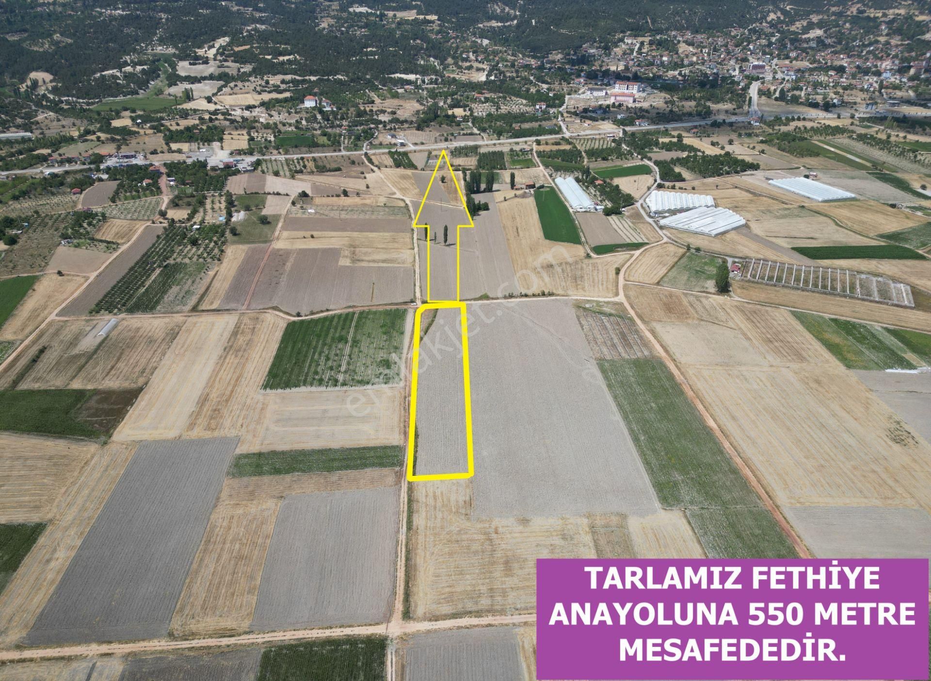 🦋lobby Fortis'ten Satılık Çameli Merkezde 6188 M² Yatırımlık Tarla🦋 - Görsel 6