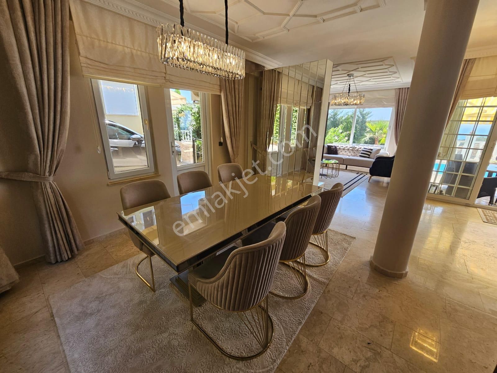 Alanya Kargıcak Mah.full Eşyalı Satılık 3+1 Villa - Görsel 9