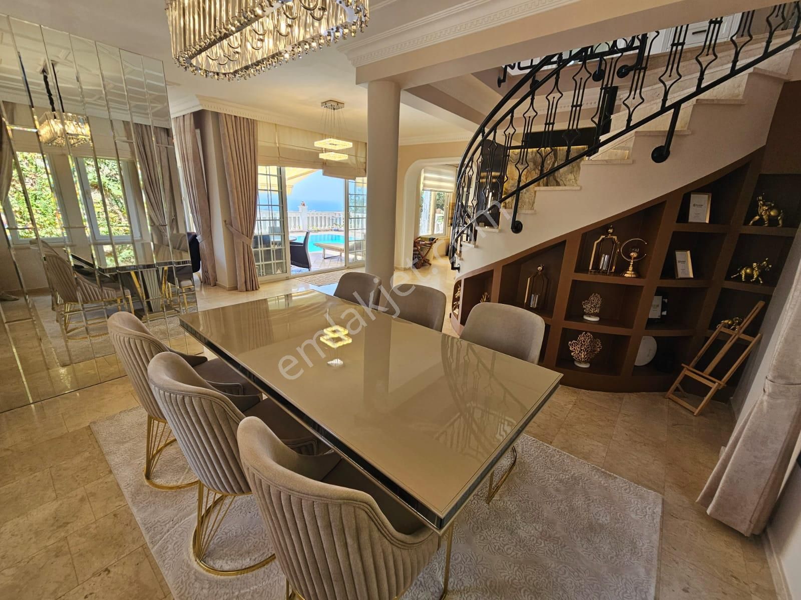 Alanya Kargıcak Mah.full Eşyalı Satılık 3+1 Villa - Görsel 8