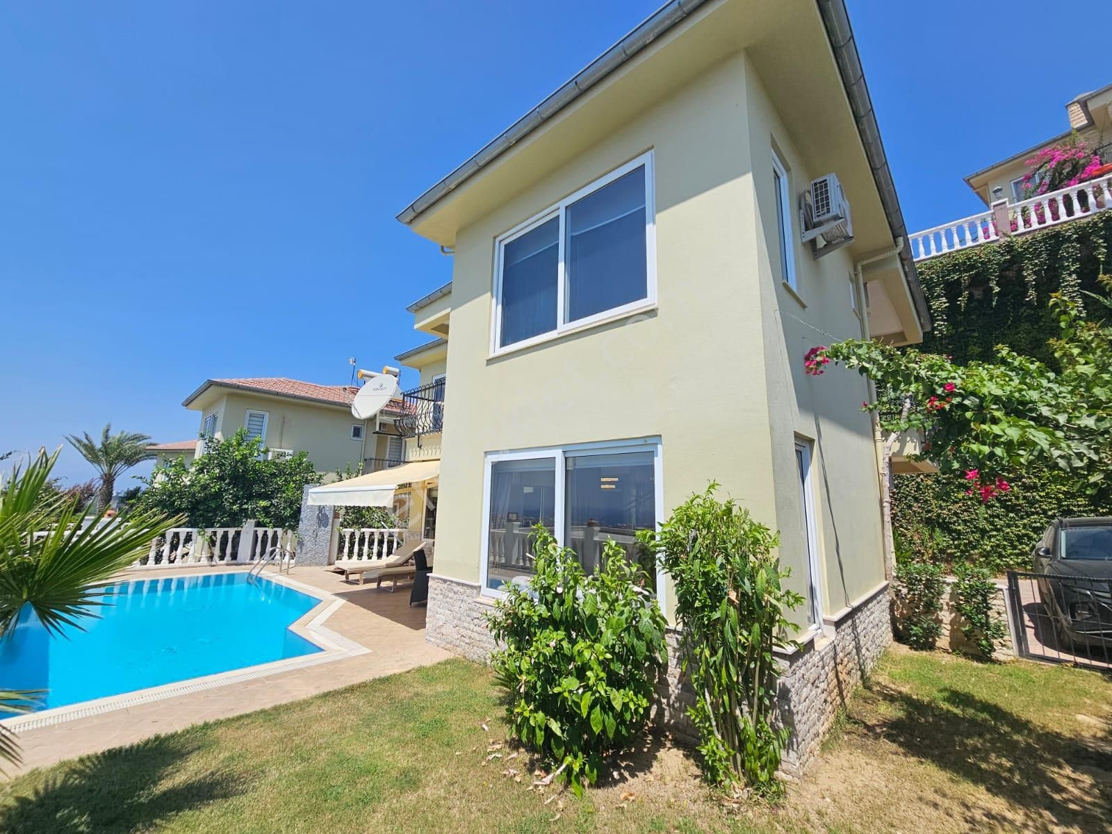 Alanya Kargıcak Mah.full Eşyalı Satılık 3+1 Villa - Görsel 3