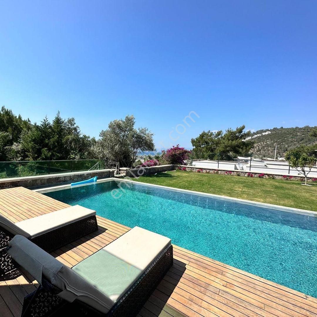 Bodrum Torba’da 1 Dönüm Arsa İçinde 6+1 Satılık Müstakil Villa - Görsel 2