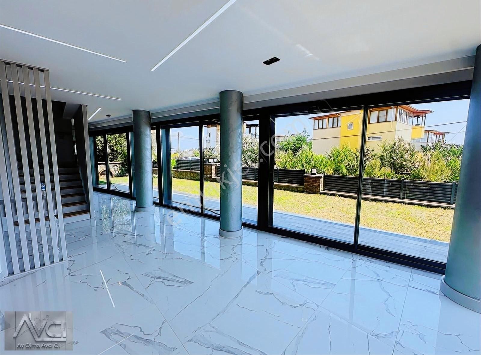 Avcı'dan Altınoluk Manzaralı Özel Mimari Müstakil 4+1 Lüks Villa - Görsel 27