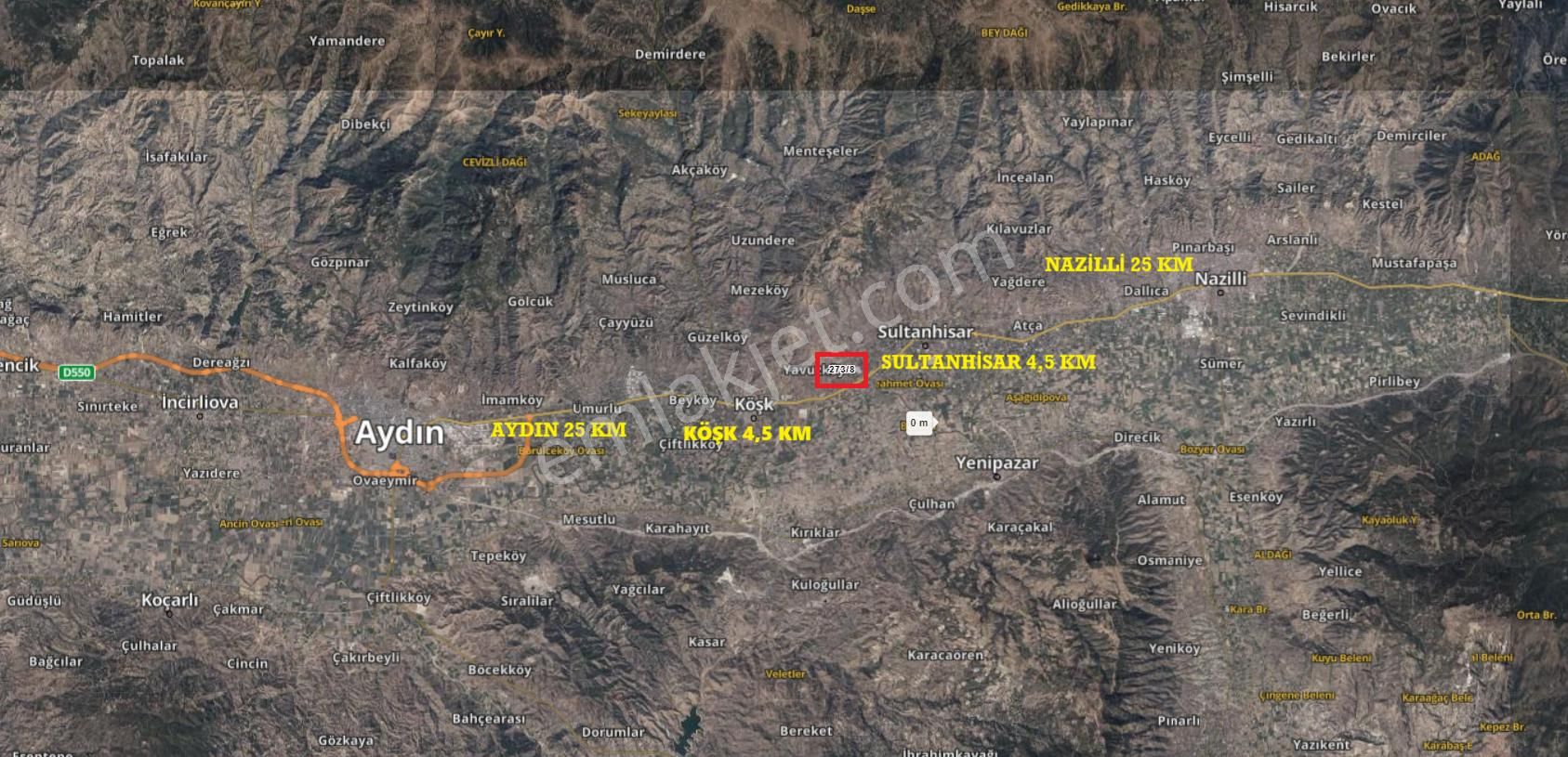 Aydın-denizli Yoluna 750 M Mesafede Satılık Çiftlik - Görsel 2