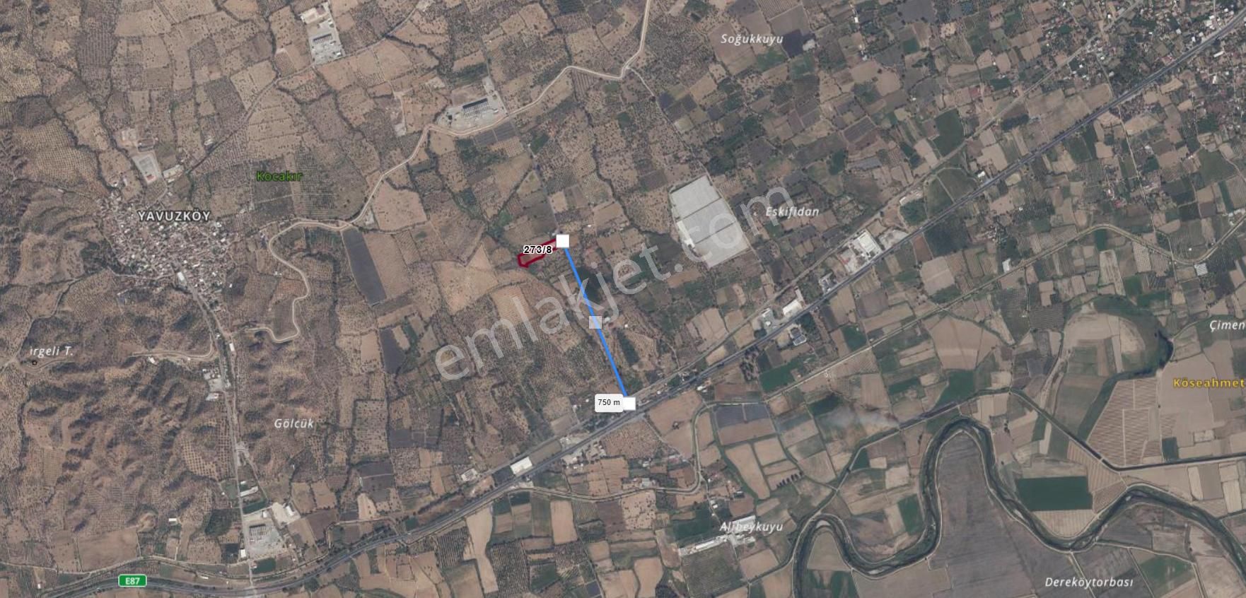 Aydın-denizli Yoluna 750 M Mesafede Satılık Çiftlik - Görsel 4