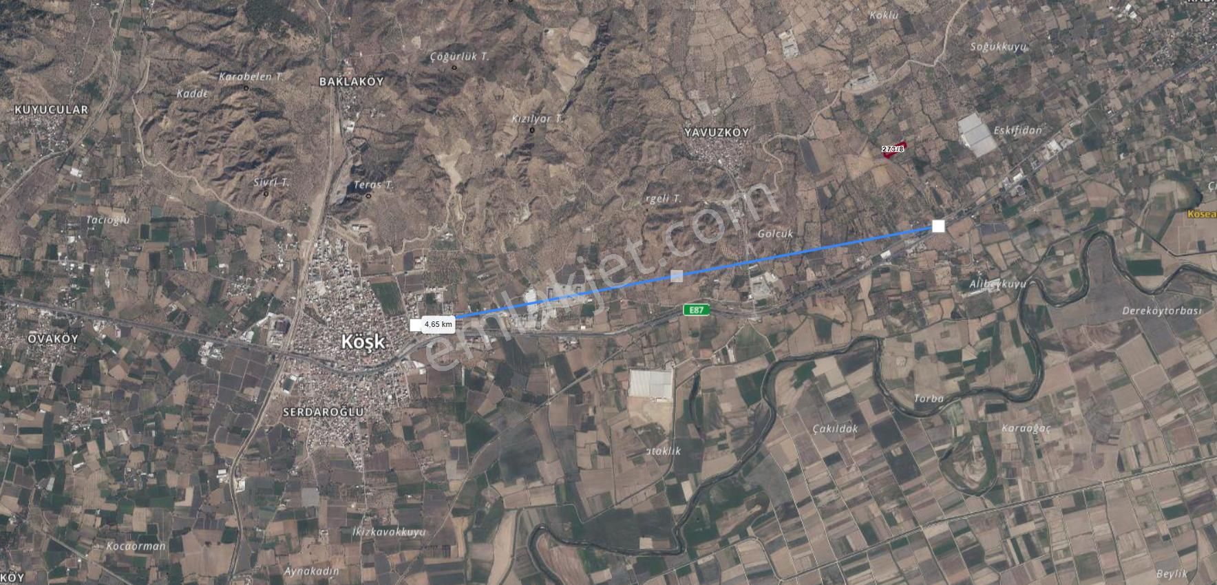 Aydın-denizli Yoluna 750 M Mesafede Satılık Çiftlik - Görsel 6