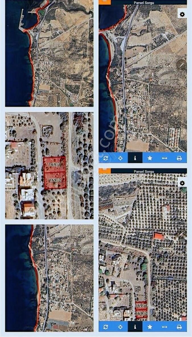 Didim Tasburun Cıvarı 640 M2 Denıze 200 Metre Mesafede Arsa - Görsel 2
