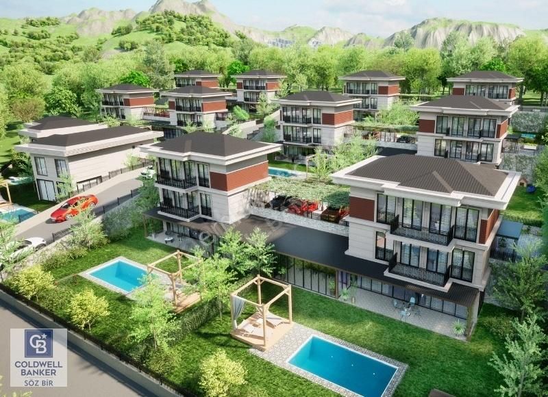 Reşadiyede Site İçi Müstakil Havuzlu 4+1 Satılık Villa - Görsel 31