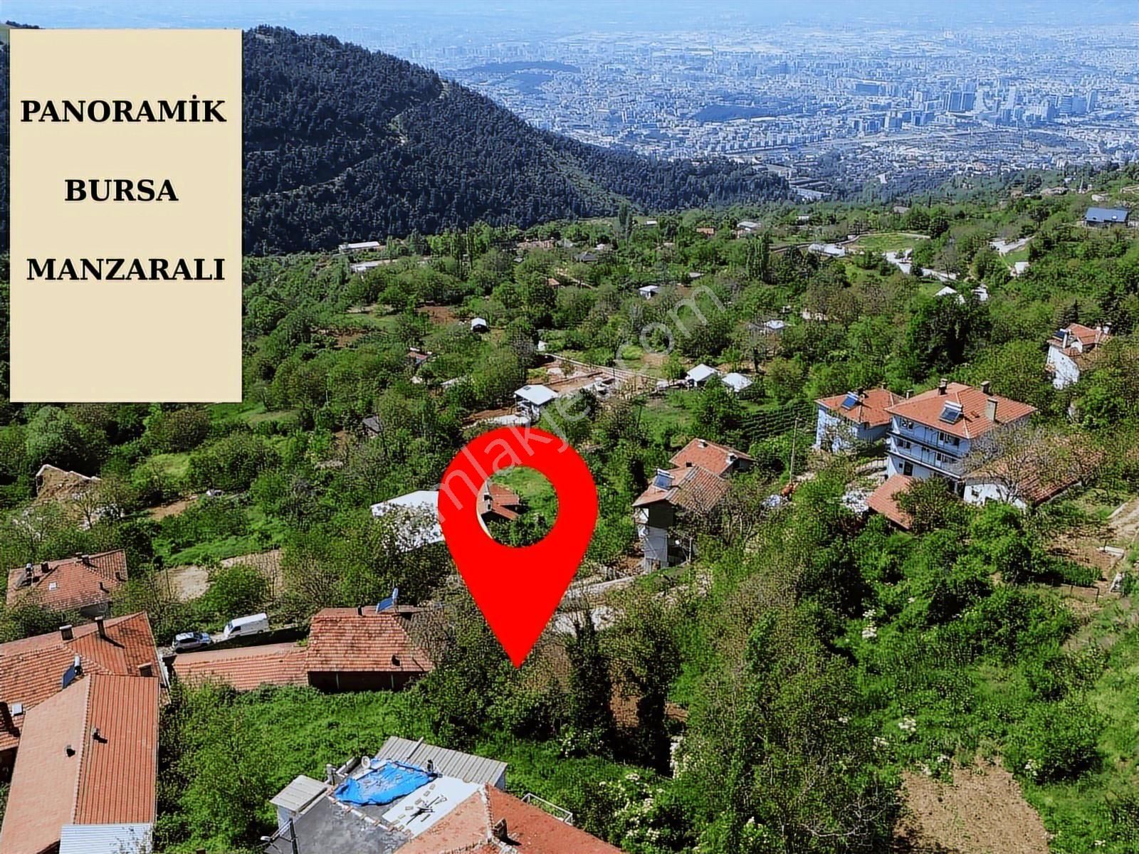Yiğitalide Bursa Manzaralı Satılık Köy İçi Bahçe