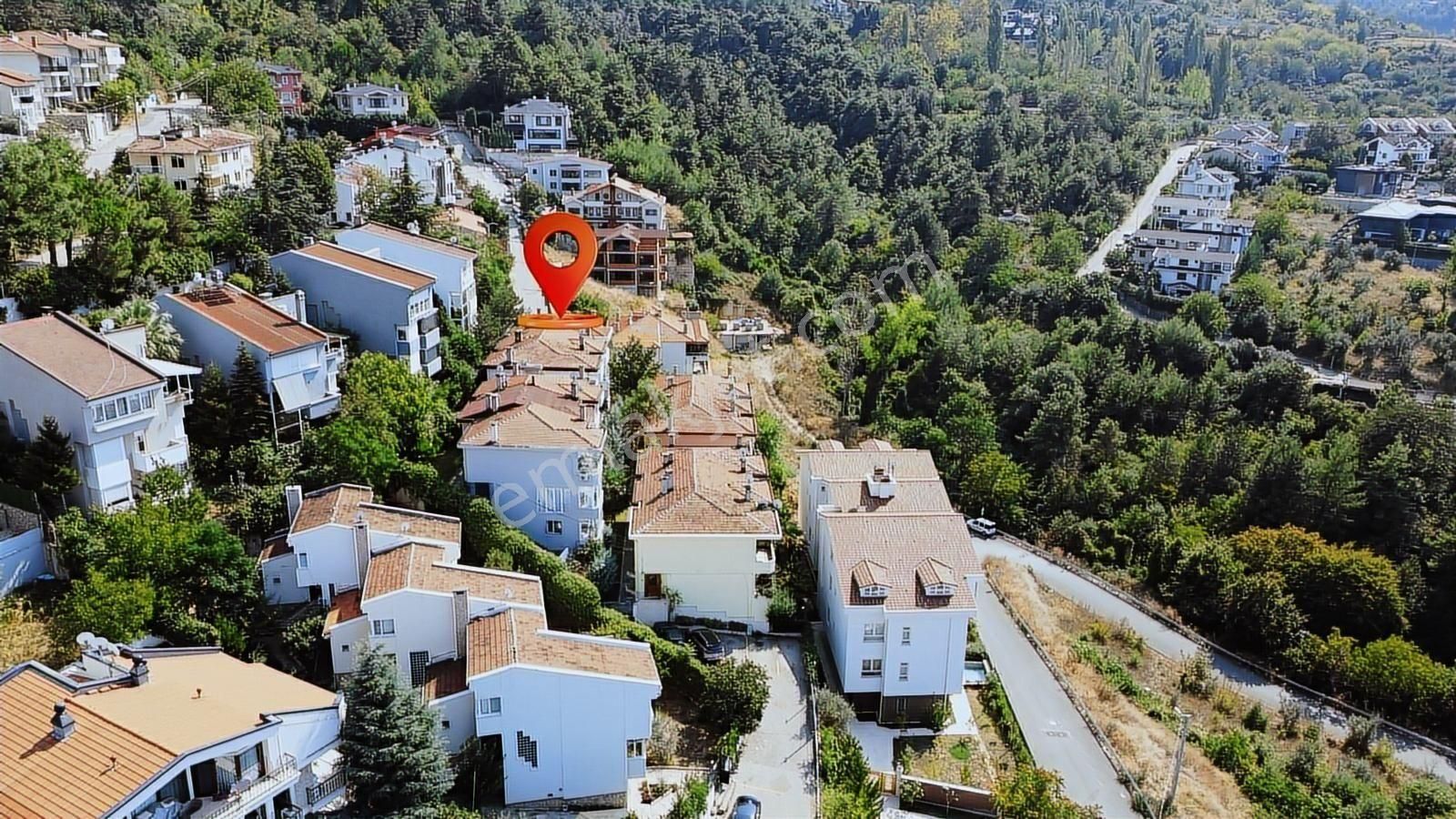 Çekirge'de Bursa Manzaralı Satılık Tripleks Villa - Görsel 19