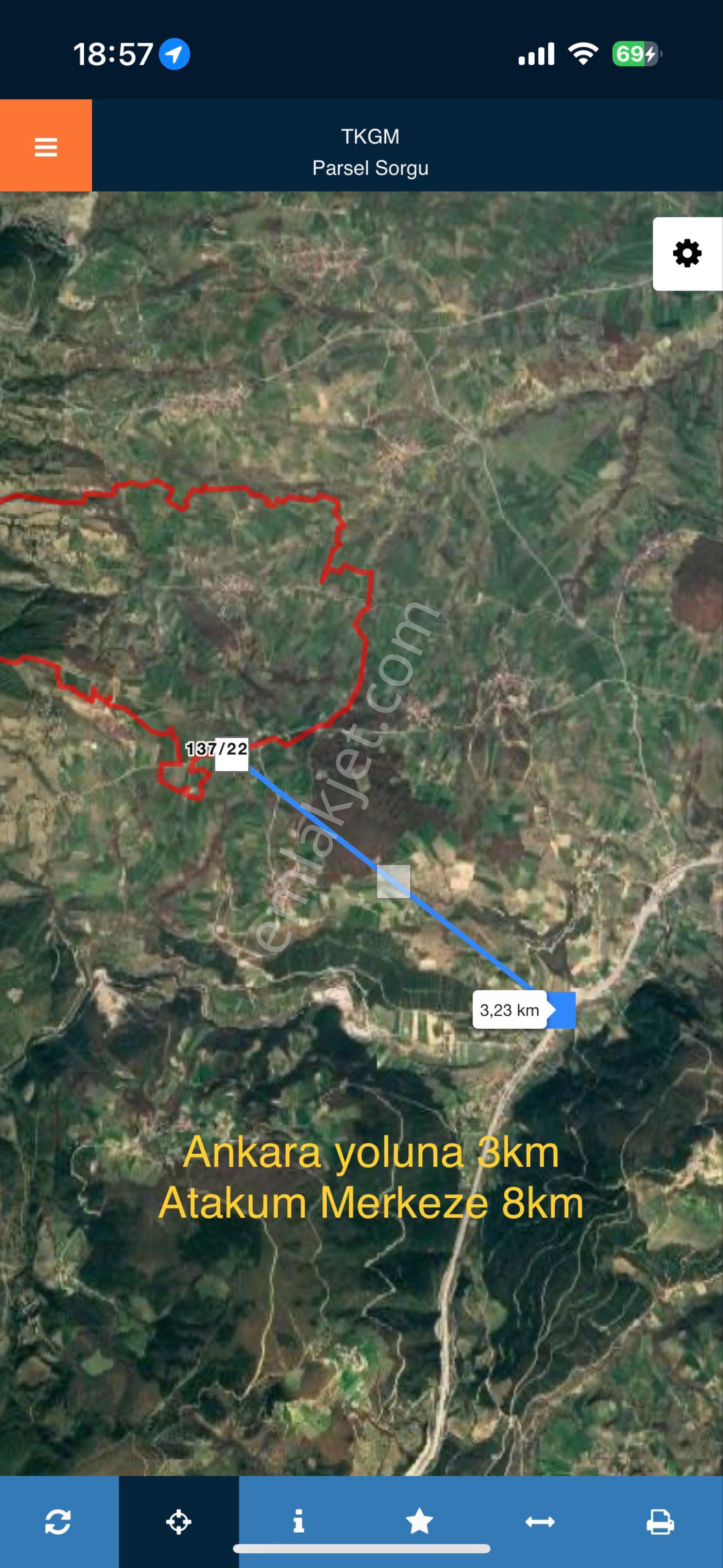 Sahibinden Satılık Köseli De Tarla - Görsel 10