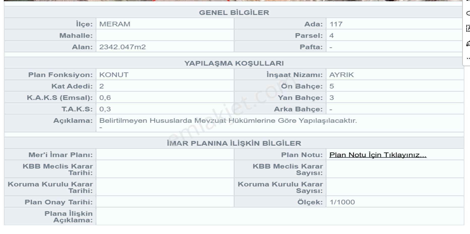 Karaca'dan Çarıklar'da 2 Kata İmarlı 2.343 M2 Müstakil Arsa - Görsel 3