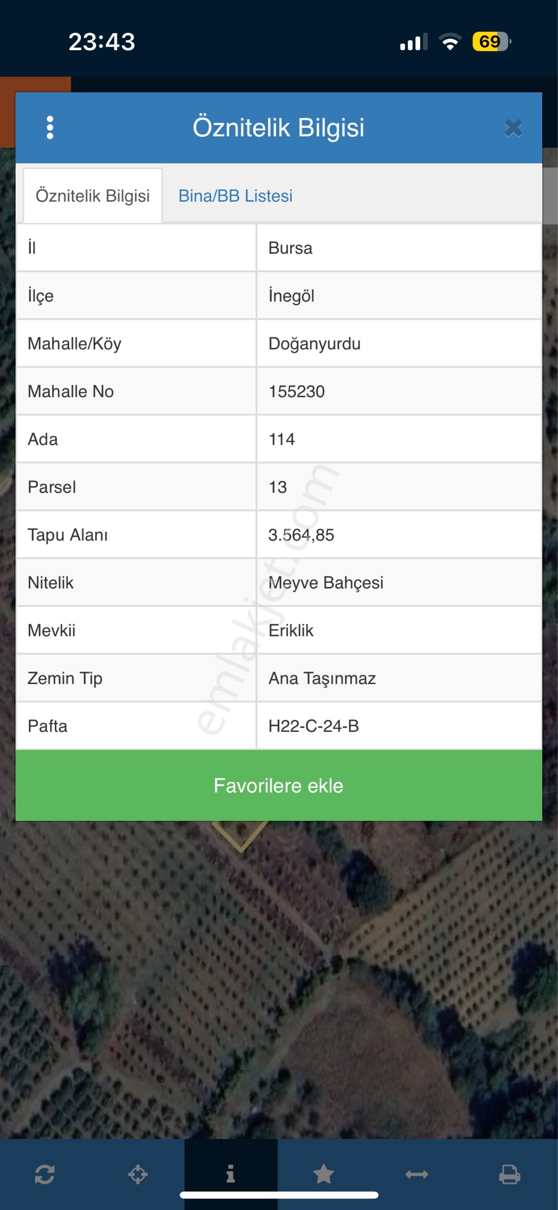 Doğanyurdu Köyü Meyve Bahcesi