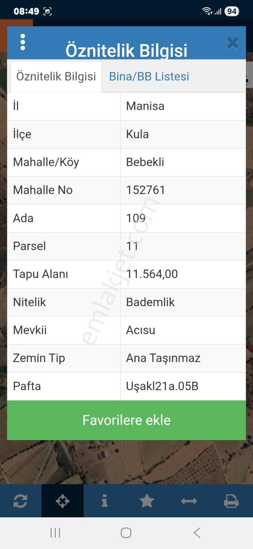 Manisa Kula Bebeklide 11,5 Dönüm Ev Bademlik Çiftlik Su Elektrik - Görsel 24