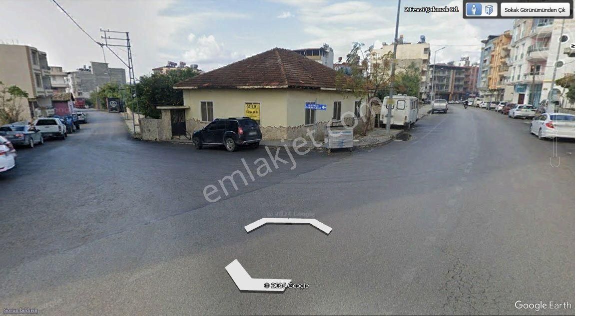Samandağın En Özel Arsası 4 Yol Ağzı Ticari+konut Satılık