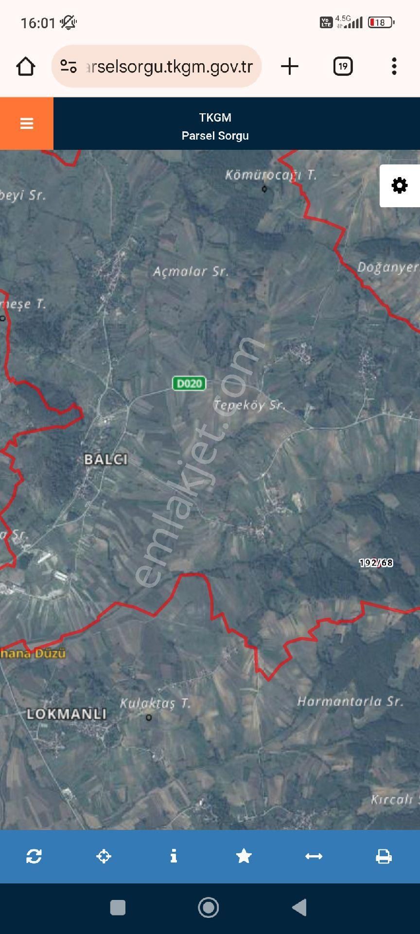 Sahibinden Kandıra Balcı'da 392 M2 Tarla