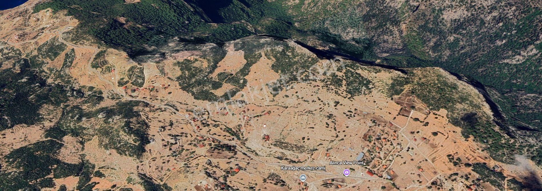 Goldhouse Dan Satılık Fethiye Karaağaç Da 1253 M2 Arsa - Görsel 4