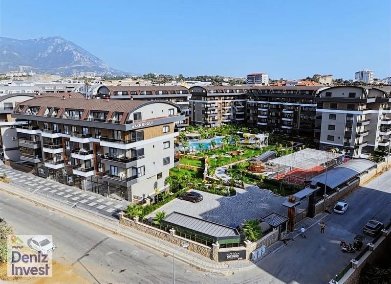 Alanya Oba Kavi Dream De Satılık 1+1 Full Mobilyalı Havuza Cephe