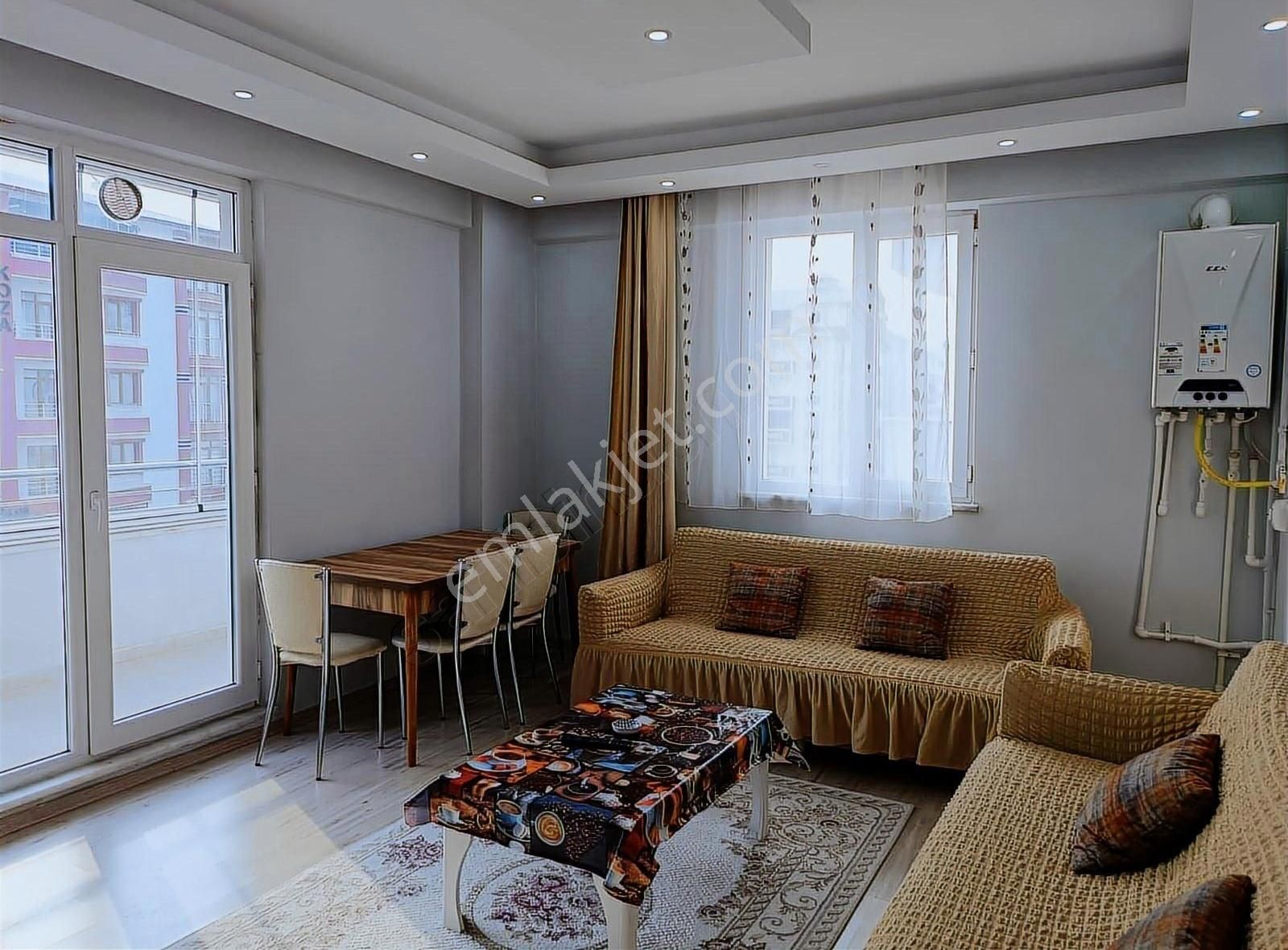 Şehitler Mahallesi Kiralık Eşyalı Arakatta 2+1 Cam Balknl Daire