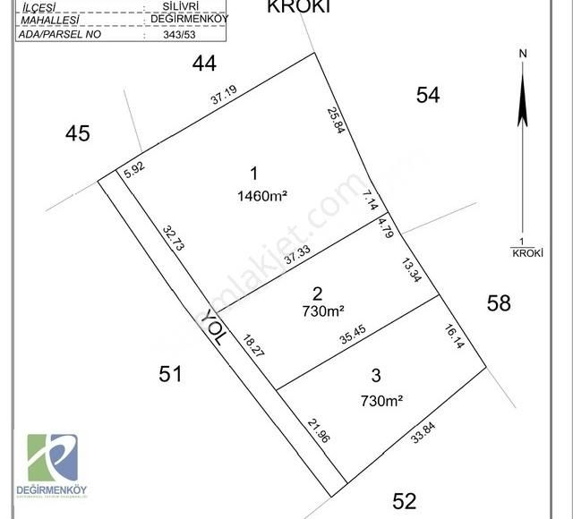 Bu Fırsat Kaçmaz Silivri Değirmenköy'de 1460m2 Yerimiz Satılık.. - Görsel 7