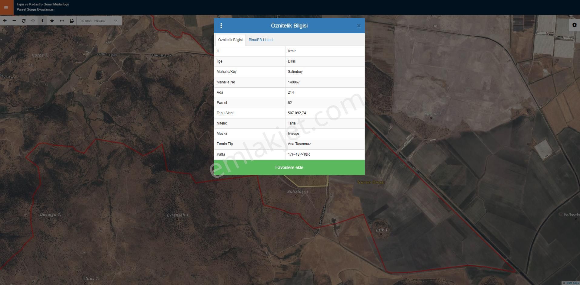 Merkez'den İzmir Dikili'de Tarla Sulama Kanalı-meraya Cepheli - Görsel 3