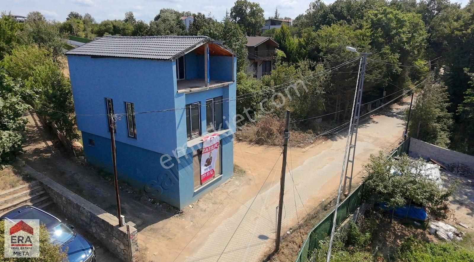 Şile Kabakozda 120 M2 Natamam-deniz Manzaralı-tripleks