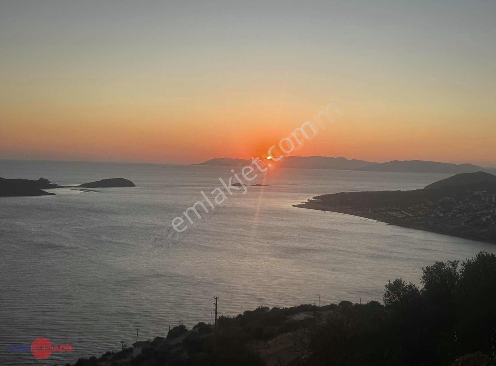 Çandarlı Eyko 337 M2 Deniz Ve Adalar Manzaralı Villa İmarlı Arsa - Görsel 7