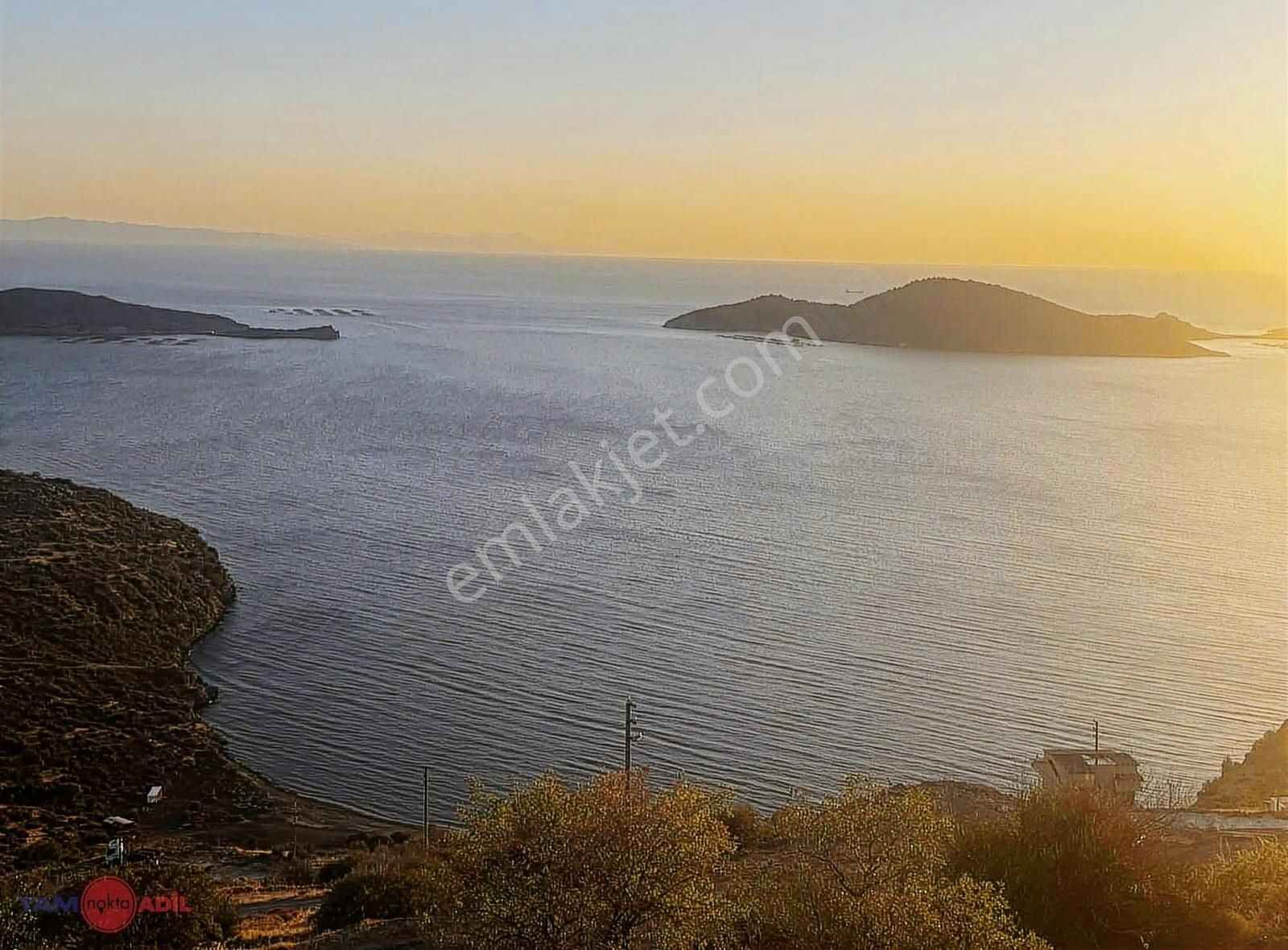 Çandarlı Eyko 337 M2 Deniz Ve Adalar Manzaralı Villa İmarlı Arsa - Görsel 3
