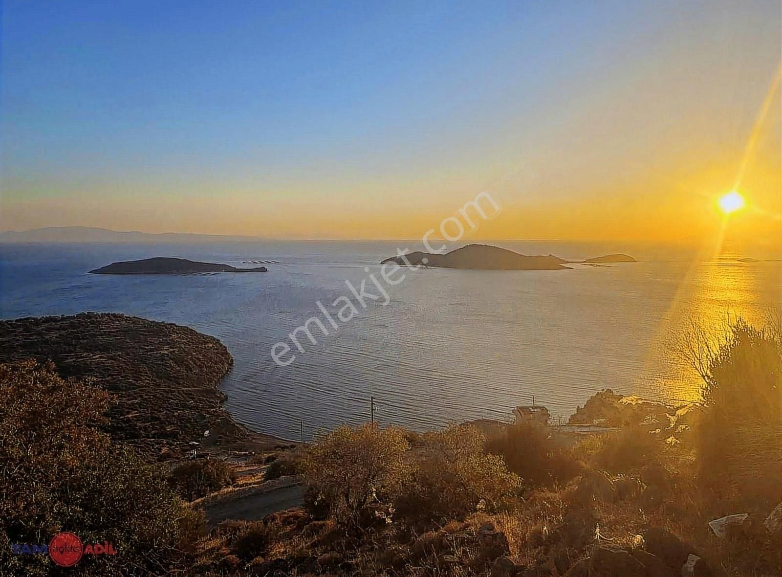 Çandarlı Eyko 337 M2 Deniz Ve Adalar Manzaralı Villa İmarlı Arsa - Görsel 6