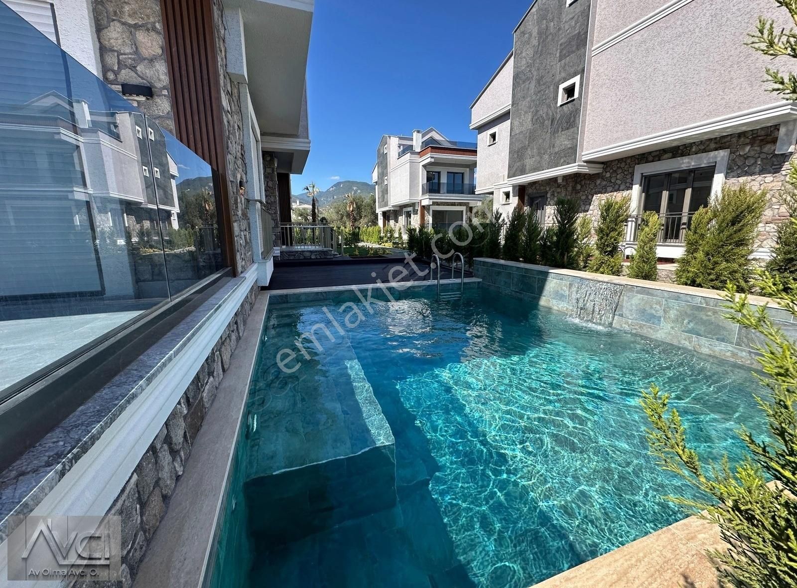 Avcı'dan Güre Tahtakuşlar Deniz 400mt Müstakil Havuzlu 4+1 Villa - Görsel 18