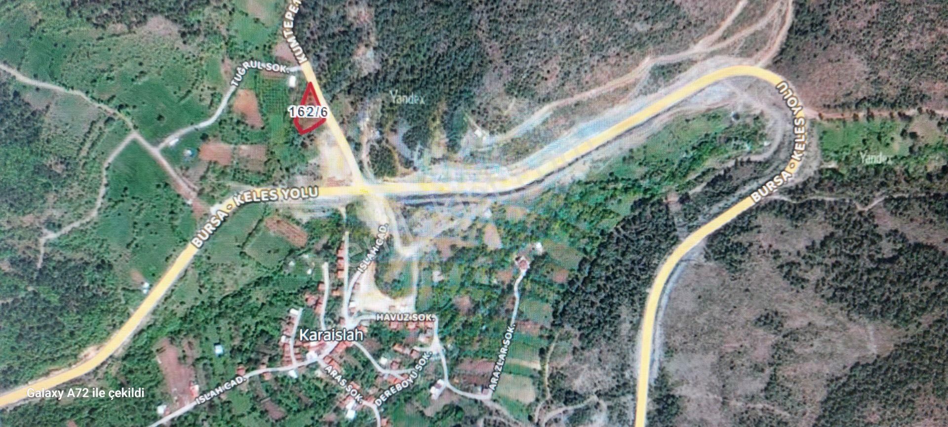 Bursa Kılıç Tan Karaislah Ta 1900m2 Yola Cephe Satılık Bahçe - Görsel 5