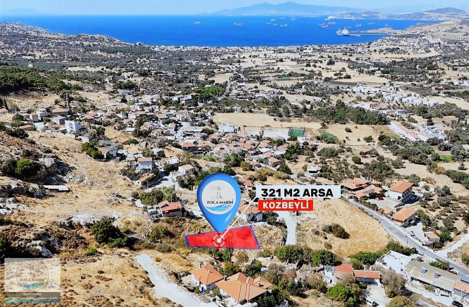 Foça Kozbeylide Köy İçinde Havadar 321 M2 Arsa - Görsel 3