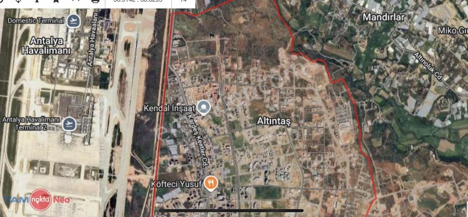 Altıntaş' Ta Konut İmarlı Satılık Arsa
