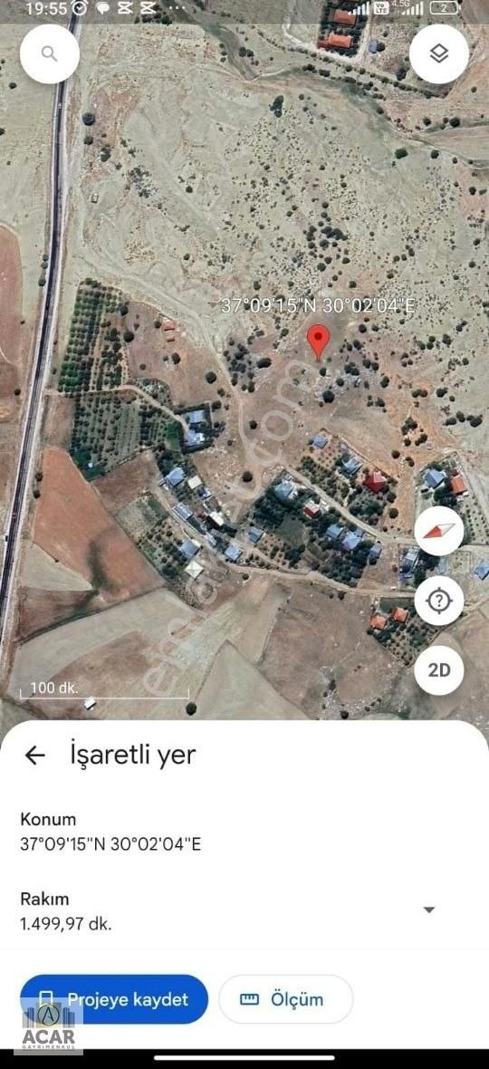 Korkuteli Dereköy Ev Yapımına Uygun Satılık Arsa - Görsel 2
